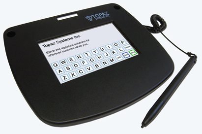 Topaz electronic pad