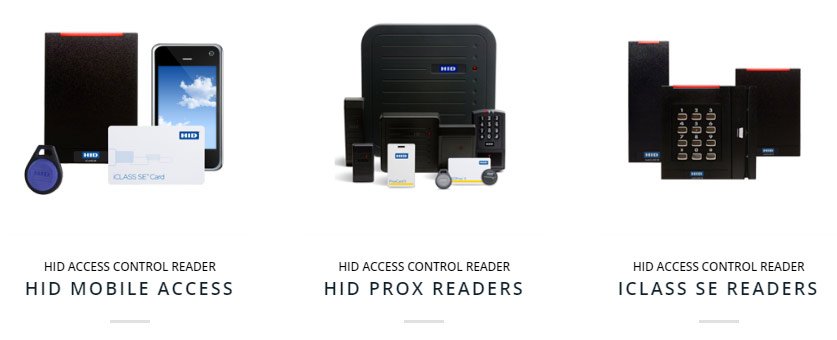 HID Access Control devices