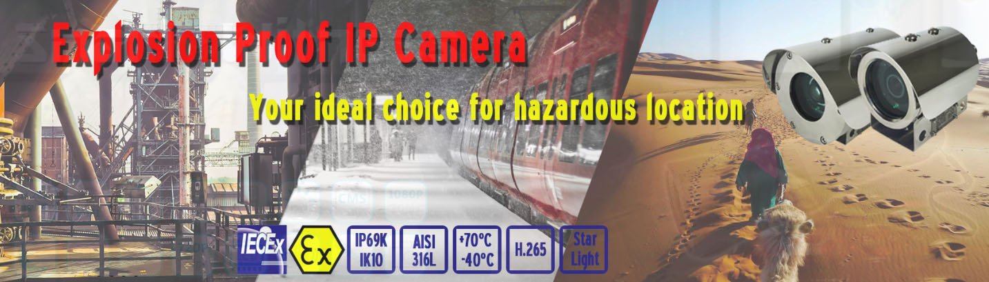 Explosion proof IP Camera Banner