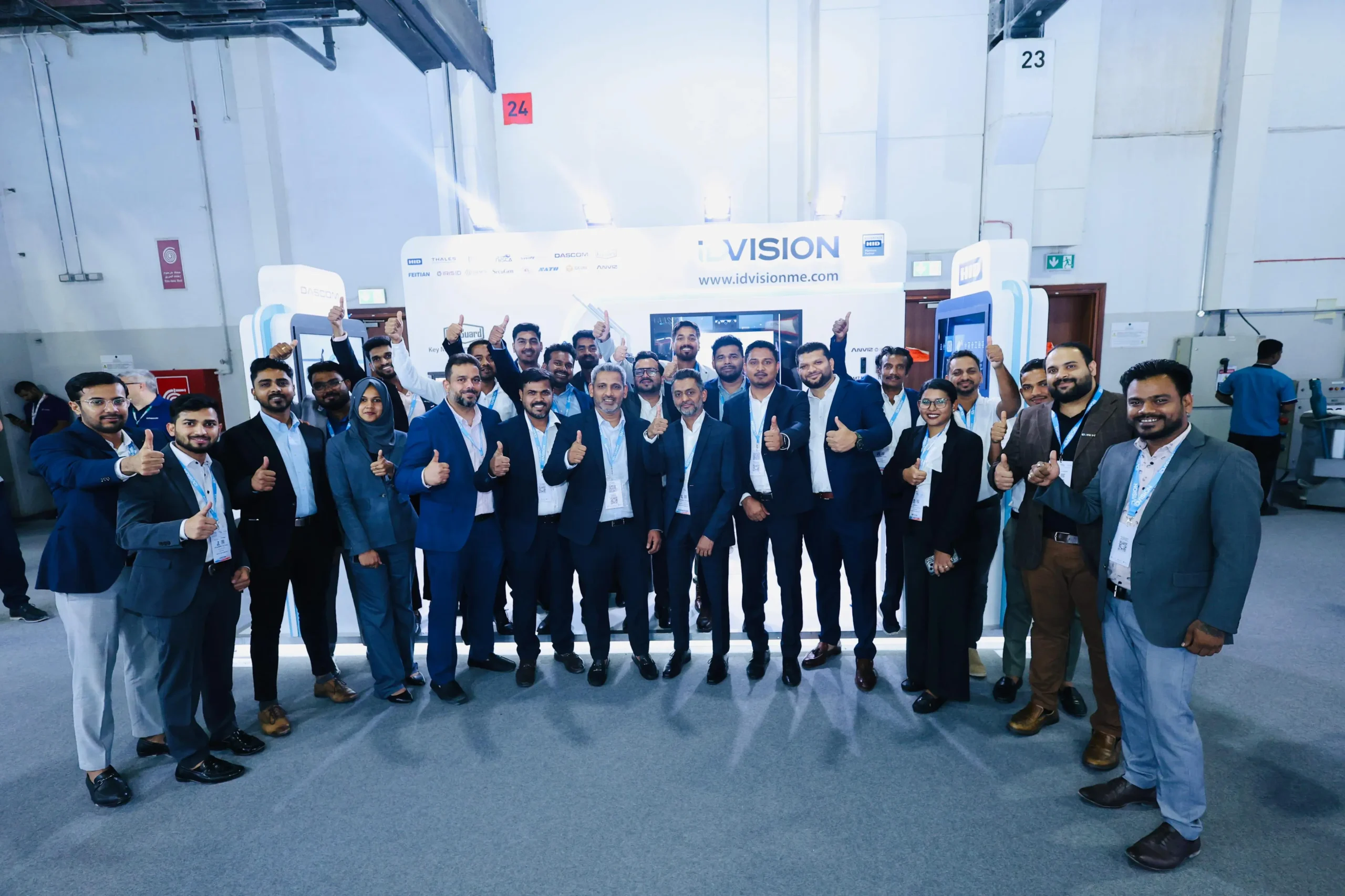 Team of ID Vision at GItex Dubai 2026 Event