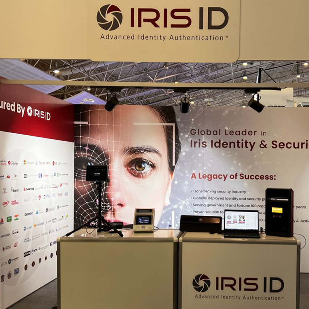 Iris ID Trade show